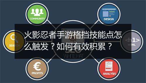 火影忍者手游格挡技能点怎么触发？如何有效积累？