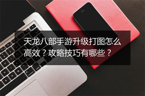 天龙八部手游升级打图怎么高效？攻略技巧有哪些？