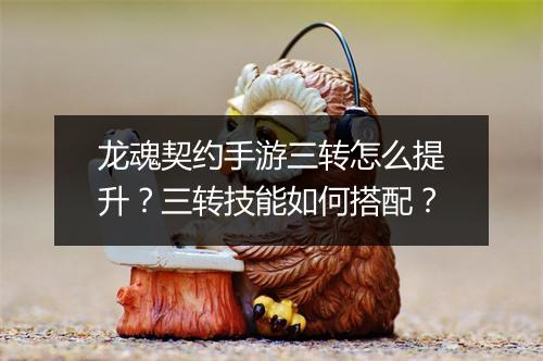 龙魂契约手游三转怎么提升？三转技能如何搭配？