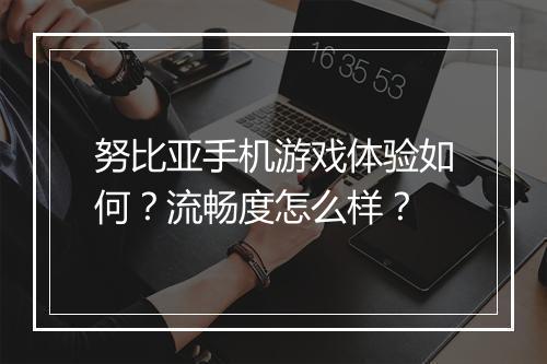 努比亚手机游戏体验如何？流畅度怎么样？