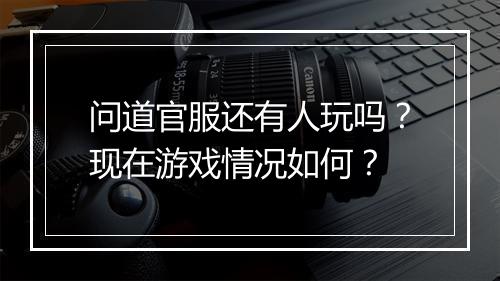 问道官服还有人玩吗？现在游戏情况如何？