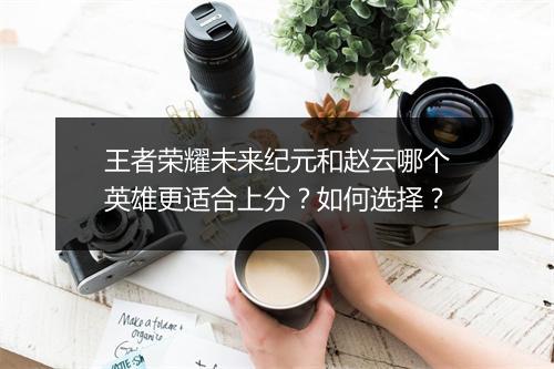 王者荣耀未来纪元和赵云哪个英雄更适合上分？如何选择？