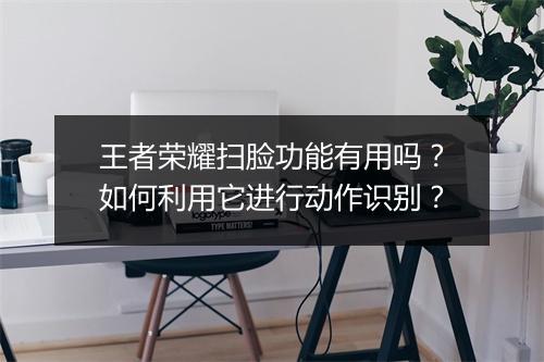 王者荣耀扫脸功能有用吗？如何利用它进行动作识别？