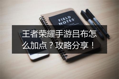 王者荣耀手游吕布怎么加点？攻略分享！